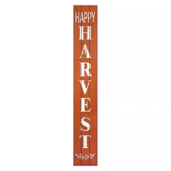 Online Orange Happy Harvest Porch Board, 10 in. Fall
