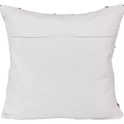 Hot Orange Woven Triangle Indoor/Outdoor Pillow Pillows