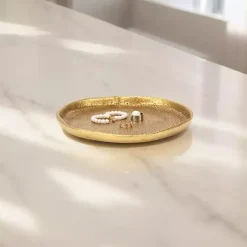 Outlet Organic Round Cast Iron Dish Decorative Trays