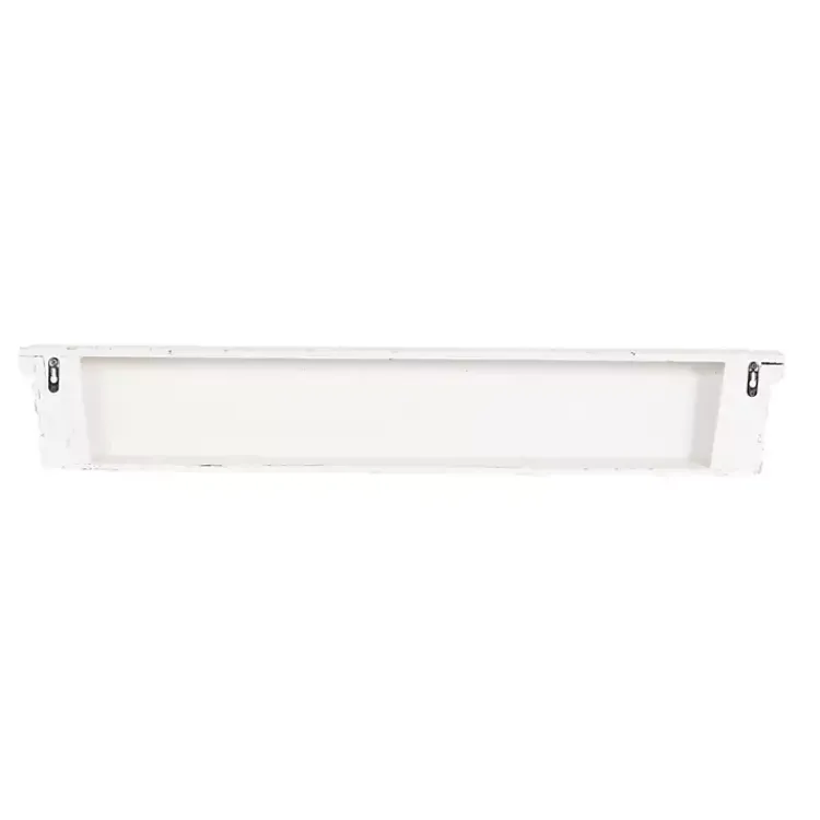 Kirklands Home Shelves|Ornate Farmhouse Wooden Wall Shelf, 36 in.