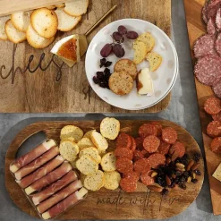 Kirklands Home Serving & Entertaining|Oval Made with Love Serving Board Brown