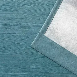Kirklands Home Curtains & Drapes|Oxford Teal Thermal Curtain Panel Set, 84 in.
