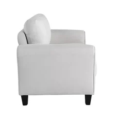 Kirklands Home Sofas & Loveseats|Oyster Walter Loveseat Ivory