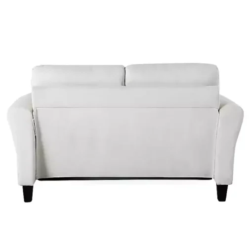 Kirklands Home Sofas & Loveseats|Oyster Walter Loveseat Ivory
