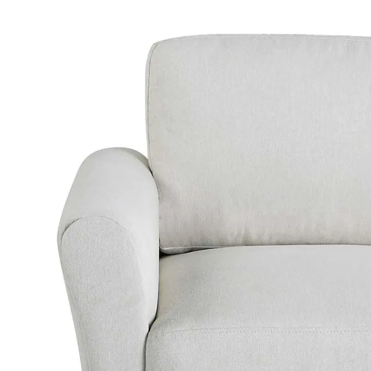 Kirklands Home Sofas & Loveseats|Oyster Walter Loveseat Ivory