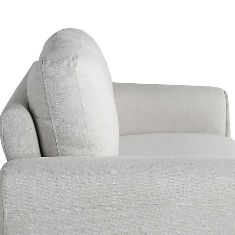 Kirklands Home Sofas & Loveseats|Oyster Walter Loveseat Ivory