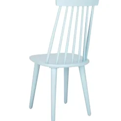 Kirklands Home Dining Chairs|Pale Burris Dining Chairs, Set of 2 Blue