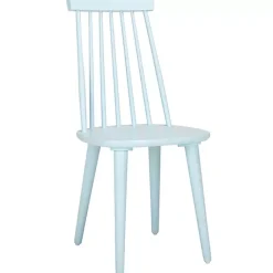 Kirklands Home Dining Chairs|Pale Burris Dining Chairs, Set of 2 Blue
