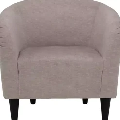 Kirklands Home Accent Chairs|Pale Rose Aston Barrel Accent Chair Pink