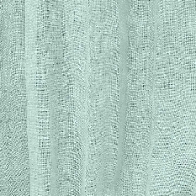 Kirklands Home Curtains & Drapes|Pale Thyme Paloma Curtain Panel, 63 in. Blue