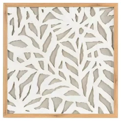 Kirklands Home Wall Plaques|Palm Leaf I Shadowbox Wall Plaque