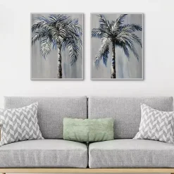 Kirklands Home Canvas Art|Palm Magic Framed Canvas Art Prints, Set of 2