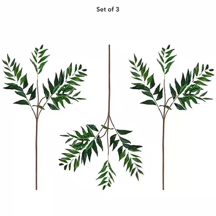 Online Palmate Fern Stems, Set of 3 Stems & Bouquets