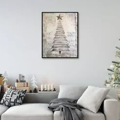 Hot Paper Pine Framed Art Print Christmas Decorations