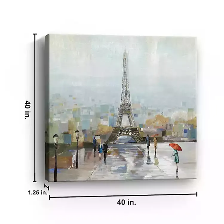 Kirklands Home Canvas Art|Paris Giclee Canvas Art Print