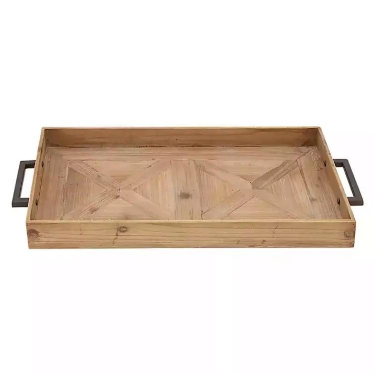 Best Parquet Fir Wood Decorative Tray Decorative Trays