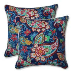 Kirklands Home Outdoor Cushions & Pillows|Party Paisley Outdoor Pillows, Set of 2