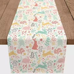 Discount Pastel Easter Pattern Table Runner, 90 in. Easter Decorations
