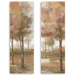 Kirklands Home Canvas Art|Pastel Meadow Canvas Art Prints, Set of 2 Brown