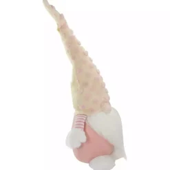 Hot Pastel Pink Polka Dot Hat Gnome Easter Decorations