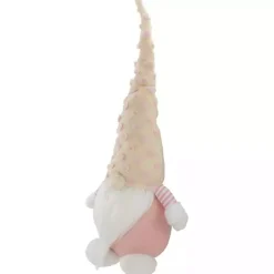 Hot Pastel Pink Polka Dot Hat Gnome Easter Decorations