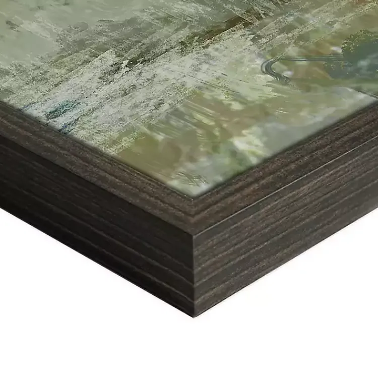 Kirklands Home Canvas Art|Patterson's Farm Framed Canvas Art Print Green