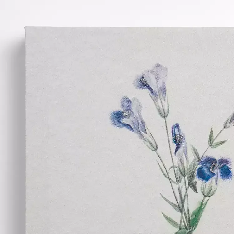 Kirklands Home Canvas Art|Peace and Faith Floral Canvas Art Prints, Set of 2