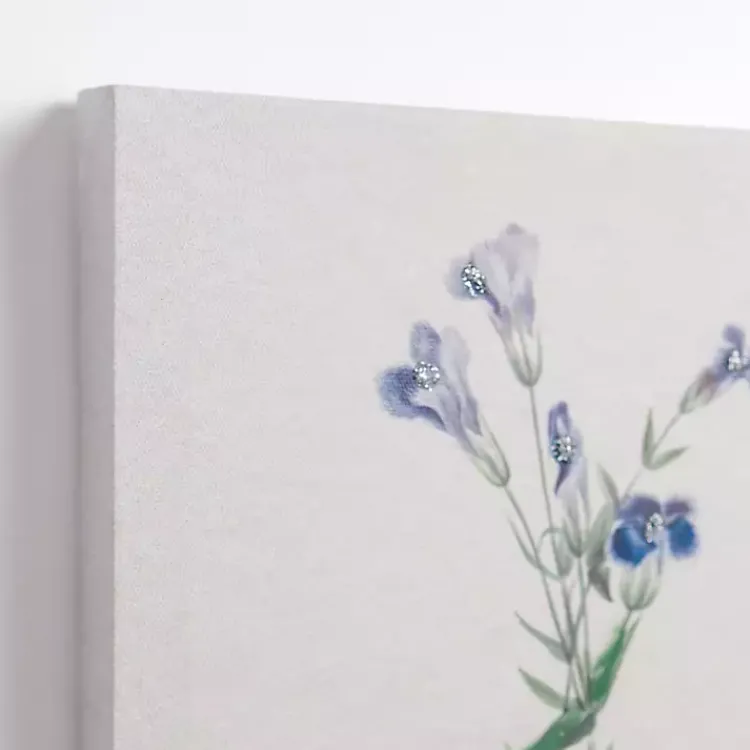 Kirklands Home Canvas Art|Peace and Faith Floral Canvas Art Prints, Set of 2