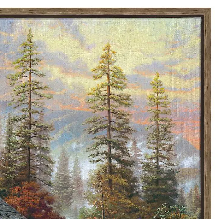Kirklands Home Canvas Art|Peaceful Retreat Framed Canvas Art Print