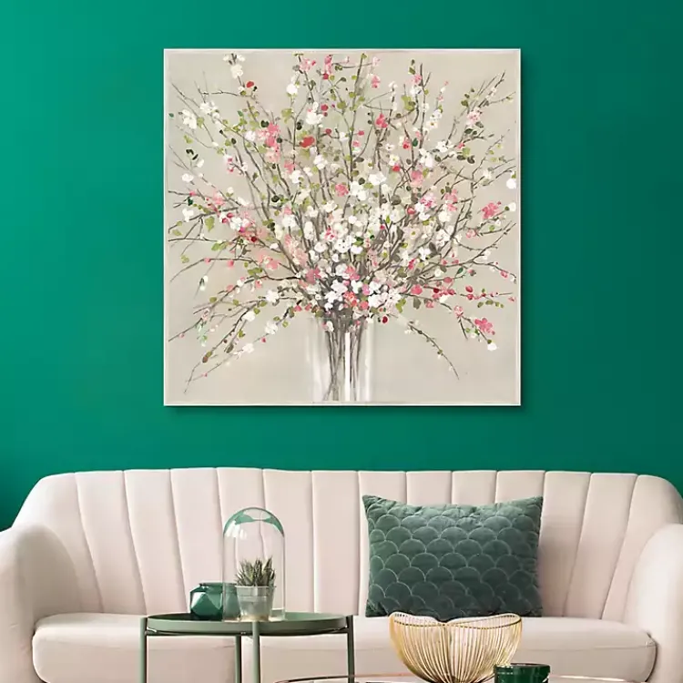 Kirklands Home Canvas Art|Peach Blossom Framed Canvas Art Print