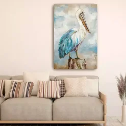 Kirklands Home Canvas Art|Pelican Perch Canvas Art Print, 32x48 in.