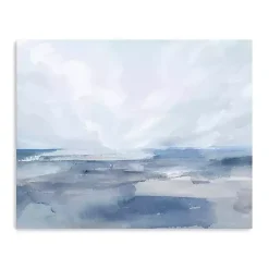 Kirklands Home Canvas Art|Periwinkle Sea Canvas Art Print Blue