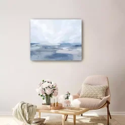 Kirklands Home Canvas Art|Periwinkle Sea Canvas Art Print Blue