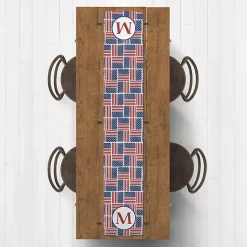 Kirklands Home Table Linens|Personalized American Flag Table Runner, 90 in.