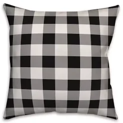 Hot Personalized Buffalo Check Harvest Wreath Pillow Fall