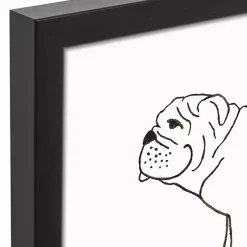 Kirklands Home Wall Quotes & Signs|Personalized Bulldog Framed Wall Plaque