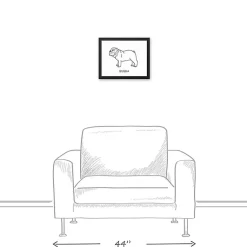 Kirklands Home Wall Quotes & Signs|Personalized Bulldog Framed Wall Plaque