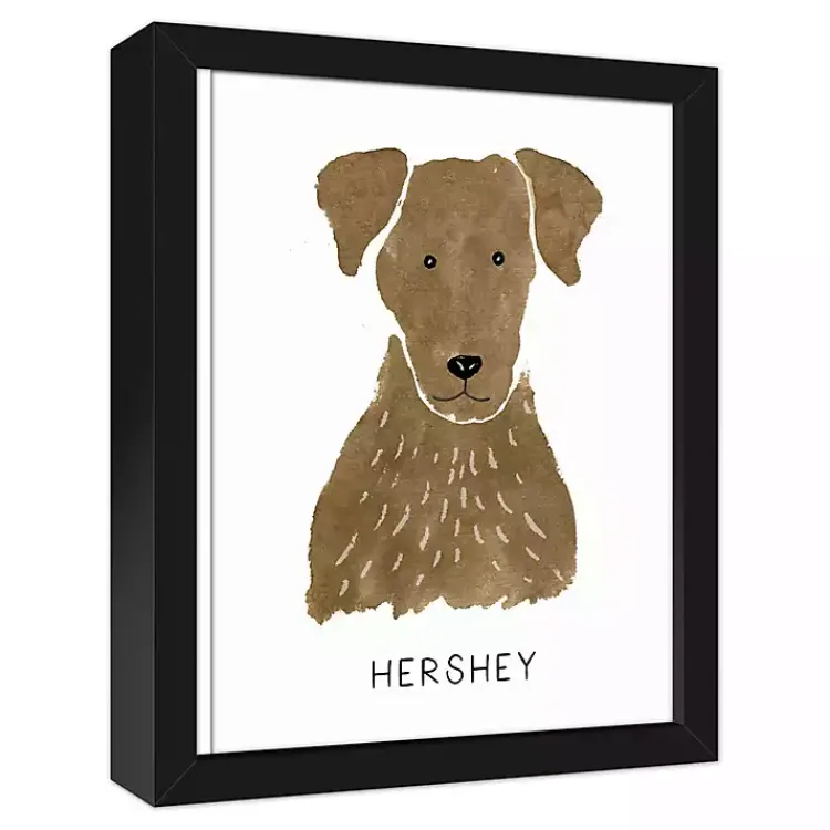 Kirklands Home Wall Quotes & Signs|Personalized Chocolate Labrador Canvas Wall Plaque