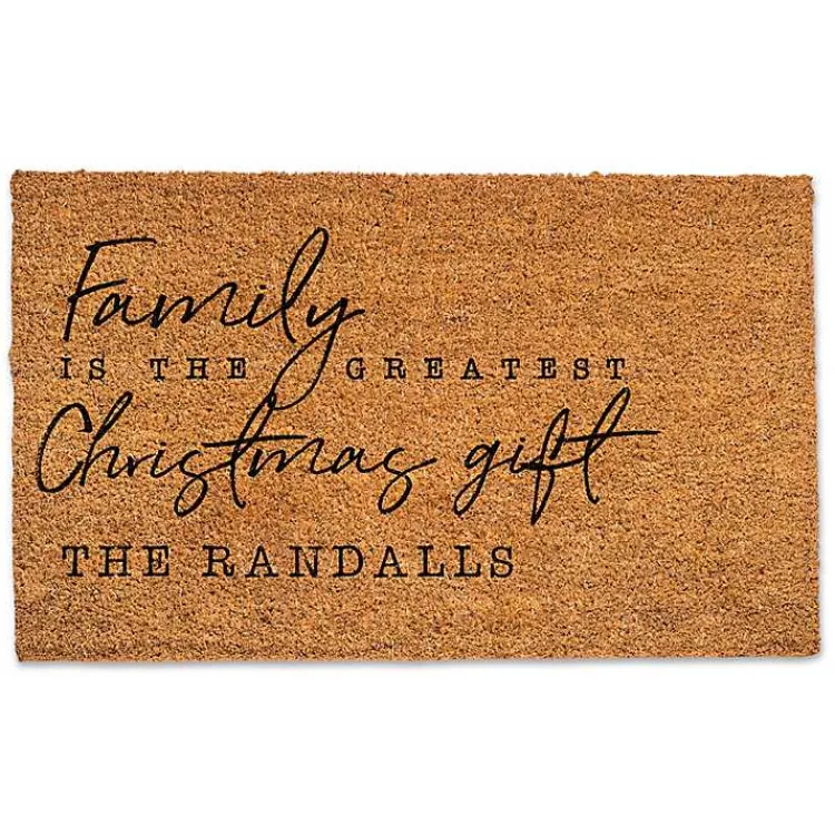 Sale Personalized Christmas Gift Coir Doomat Outdoor Christmas Decorations