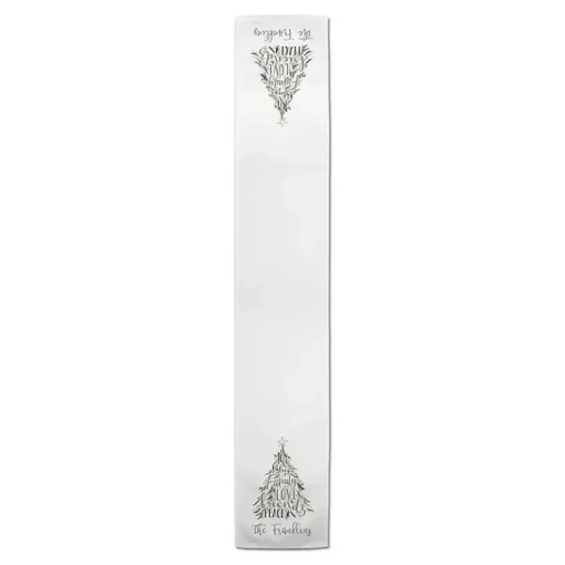 Personalized Christmas Words Table Runner, 72 in. Christmas Dining & Entertaining