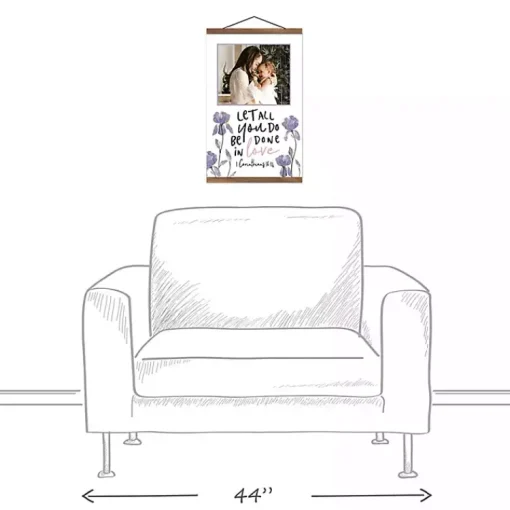 Kirklands Home Canvas Art|Personalized Done in Love Hanging Canvas Print