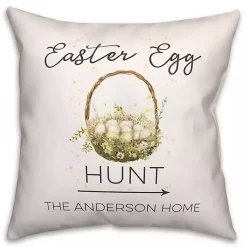 Best Personalized Easter Egg Hunt Pillow Easter Decorations
