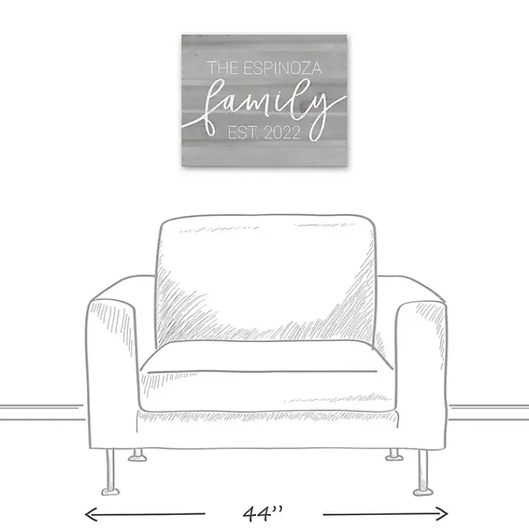 Kirklands Home Canvas Art|Personalized Family Dated Canvas Wall Art