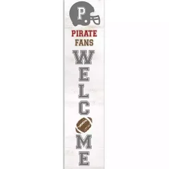 Kirklands Home Garden Decor|Personalized Football Fans Welcome Porch Board