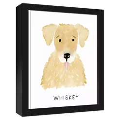 Kirklands Home Wall Quotes & Signs|Personalized Golden Retriever Canvas Wall Plaque