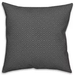 Kirklands Home Outdoor Cushions & Pillows|Personalized Dogs Welcome Paws Pillow Gray