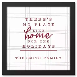 Best Personalized Home for the Holidays Wall Plaque Christmas Art & Wall Decor