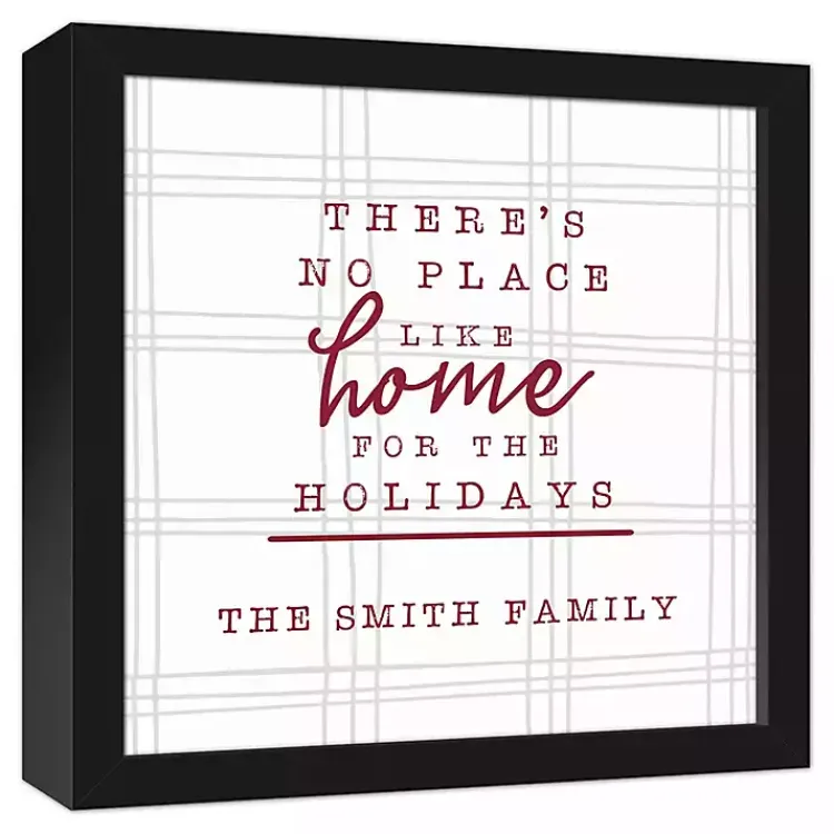 Best Personalized Home for the Holidays Wall Plaque Christmas Art & Wall Decor