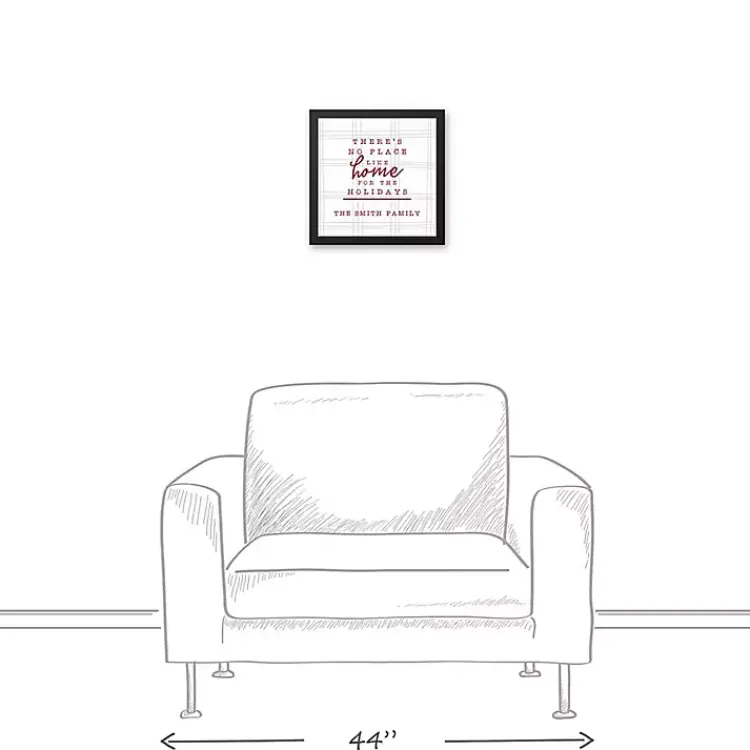 Best Personalized Home for the Holidays Wall Plaque Christmas Art & Wall Decor