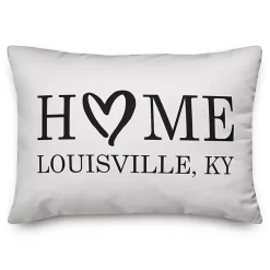 Kirklands Home Outdoor Cushions & Pillows|Personalized Home Heart Location Pillow